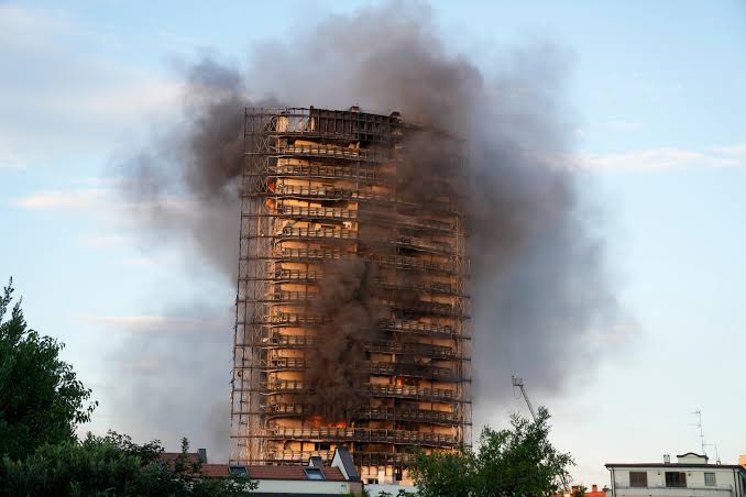 Fachadas incendio